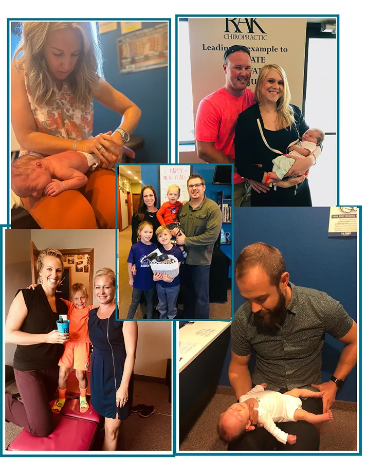 Chiropractor Rochester MN Ryley Layden Katie Layden With Patients Chiropractor Rochester MN Ryley Layden Katie Layden With Patients