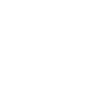 Line art icon of a knee joint with radiating lines indicating pain.